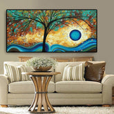 Toile - Abstract Sunset